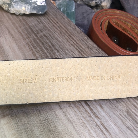 Chico’s Lapis Belt Buckle & Belt M - Picture 5 of 7